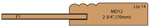 Allstyle Cabinet Doors : cutaway of Wilmington Cabinet Door